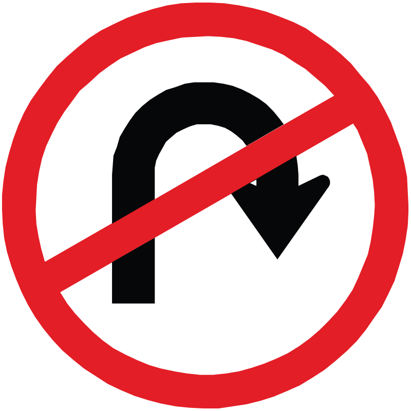 No Uturn